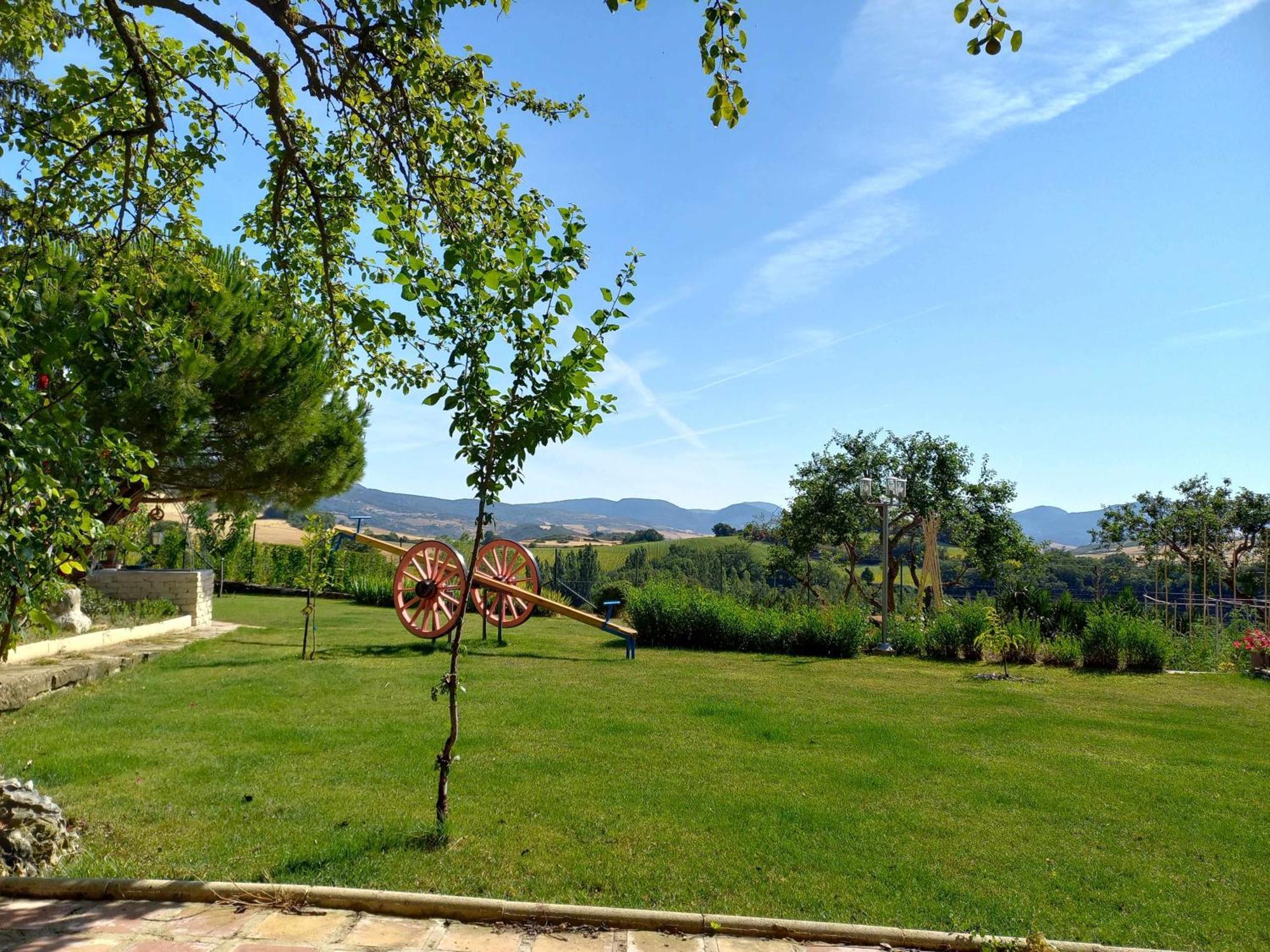 Casa Albaitar Con Piscina Y Sala De Juegos Azcona Buitenkant foto